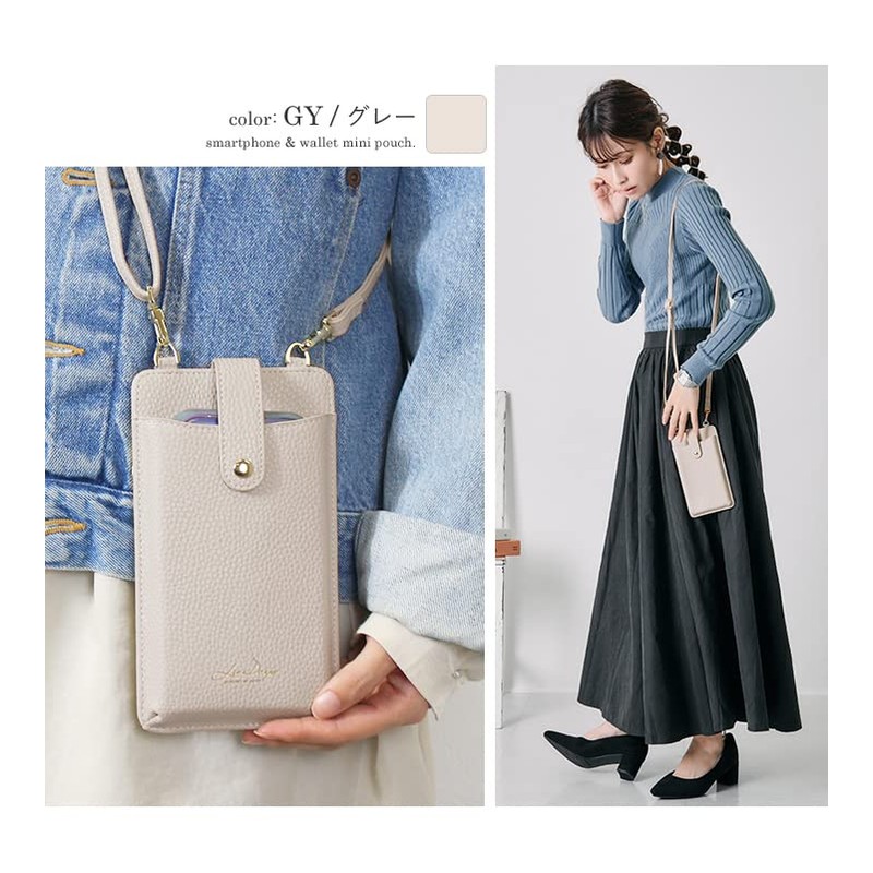 Liz Days Smartphone Shoulder Pouch Shoulder Bag Smartphone Women's 2-Way