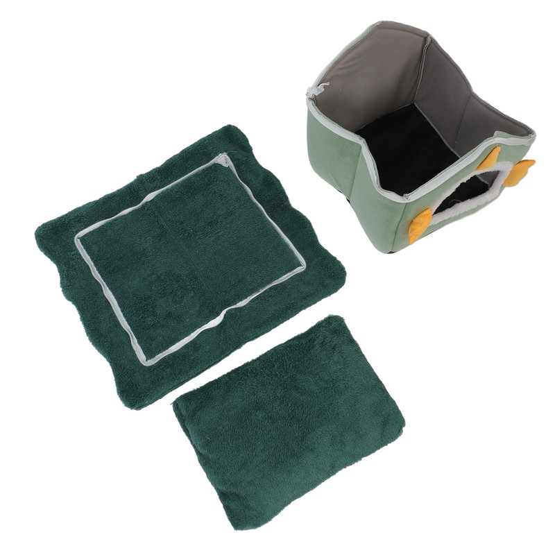 Pet Bed House Soft Warm Cat Bed Cave Detachable Cozy
