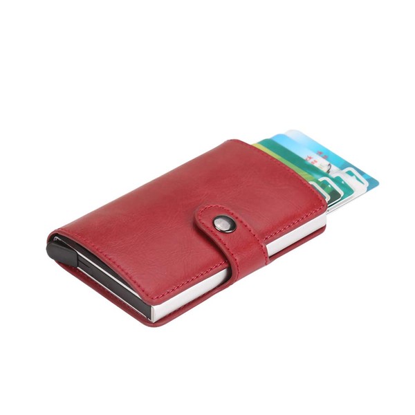 AINAAN Credit Card Holder Slim Wallet Front Pocket Protector Pop