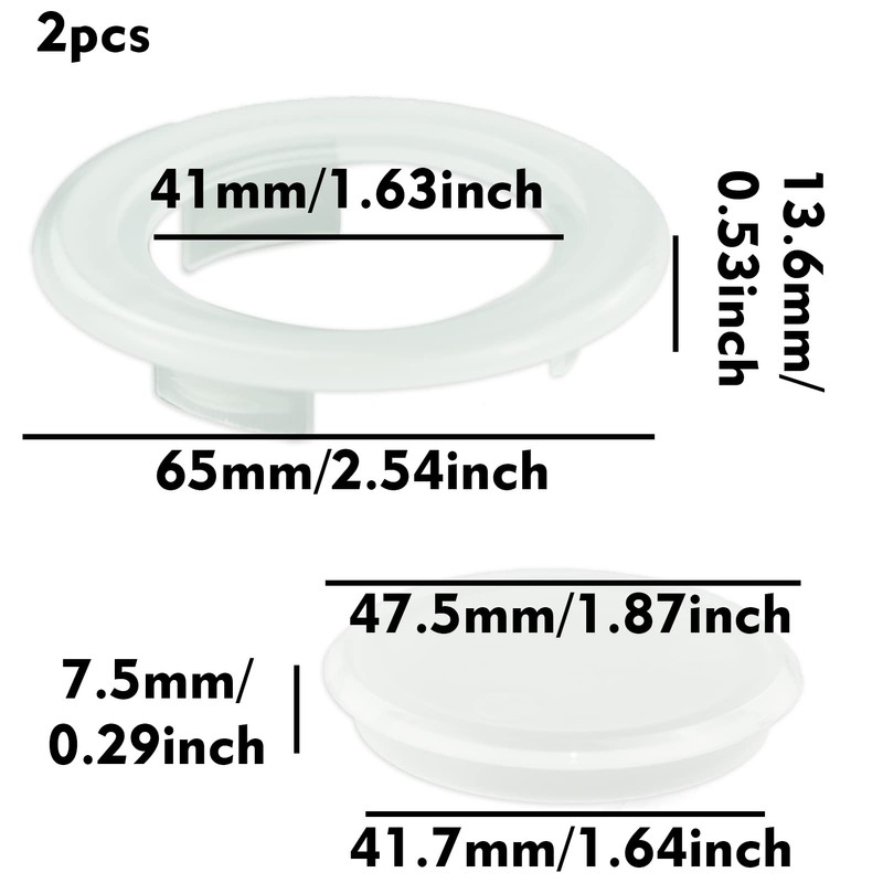 3 Pieces Table Umbrella Hole Ring with Cap Umbrella Hole