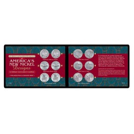 Complete Collection of America's New Nickel Designs in Soft Wallet (BU Condition)