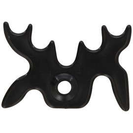 Imperial Billiard/Pool Cue Accessory: Slip-On/Portable Moosehead Bridge Head, Plastic , Black