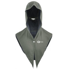 Sukeen Cooling Hoodie Towel, UV Protection Cooling Towels for Neck and Face, Lightweight Absorbent Cooling Towels for Hot Weather, Cooling Neck Wraps for Workout, Sports, Fitness, Gym, Dark Gray