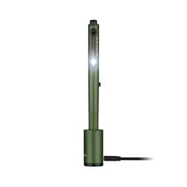 OLIGHT O'Pen Glow EDC Pen Light, 120 Lumens with Green Beam, Rechargeable LED Flashlight for Outdoor Uses, Writing, Adventure, Professional Business Gift(OD Green)