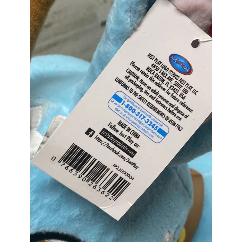 Macy's Tiptoe Macys Thanksgiving Parade 2022 Plush Blue Reindeer New