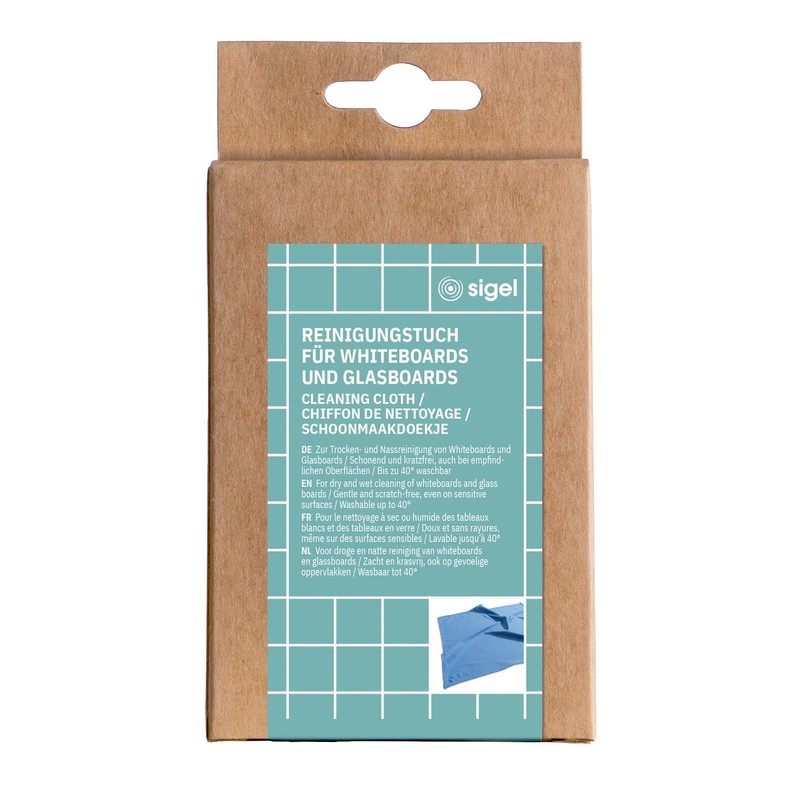 Sigel BA189 Delta Microfibre Cloth for Cleaning Magnetic Glass Boards