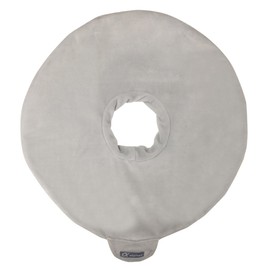 Alpha 5612 Cushion Cover, Blue Gray, Diameter 15.7 inches (40 cm), Doctor Circular Cushion