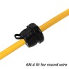 CustomyLife 6N-4 & 4N-4 Round Strain Relief Cord Connector, 10PCS