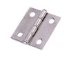 20 Pcs 25mm x 24mm Stainless Steel Hinges 4 Holes