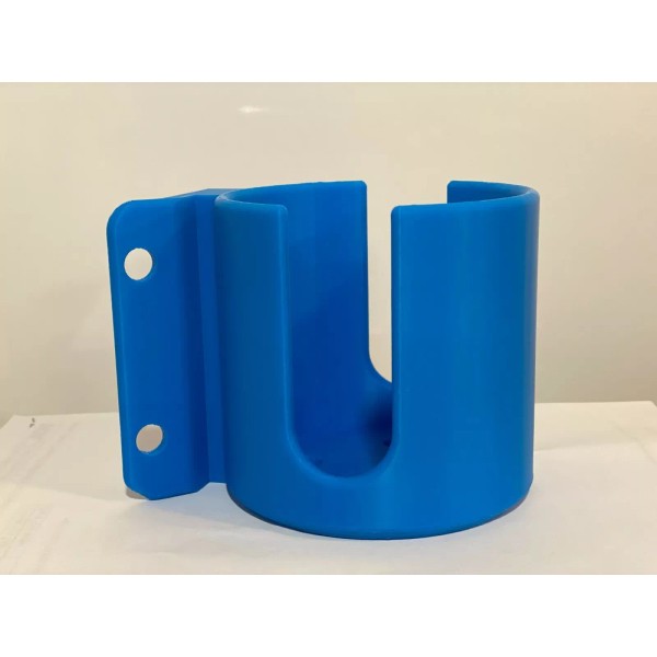 Blue Pinball Flipper Sipper Upkick Drinking Beverage Cup Holder Wizard