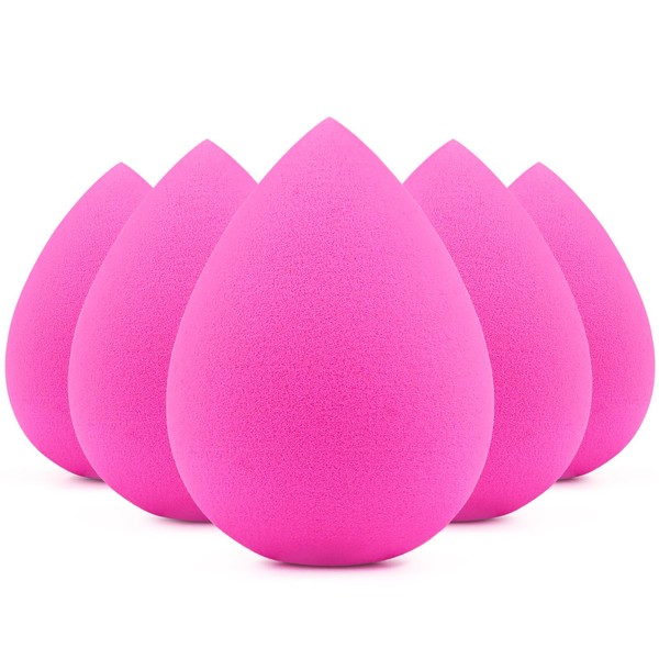 BEAKEY BEAKEY 5 Pcs Makeup Sponges, Latex-Free Beauty Sponge for