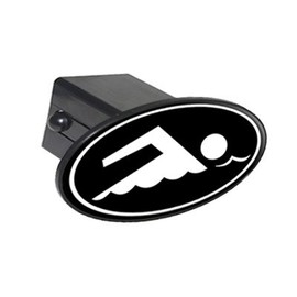 Graphics and More Swim - Swimmer Swimming - 2" Tow Trailer Hitch Cover Plug Insert