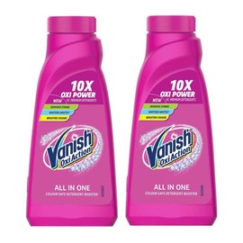 Vanish Oxi Action Stain Remover Washing Liquid - 400 ml (Pack of 2)