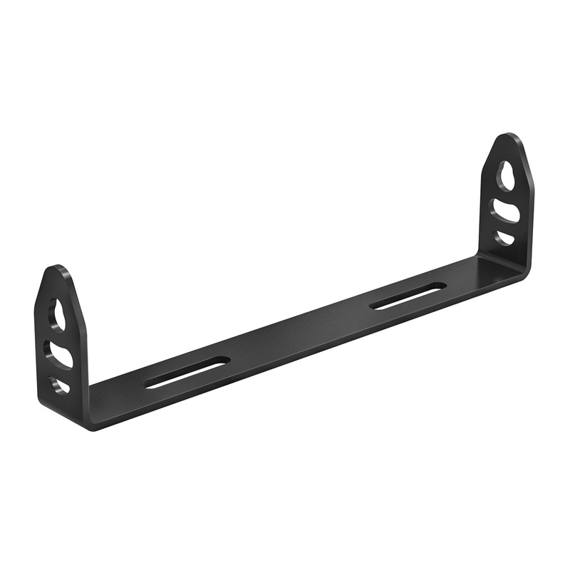 NICECNC Black Universal License Plate Mounted Turn Signal Relocation kit
