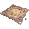 Game of Goose, traditional wooden board game