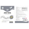 Zinc 15mg Supplement – 120 Vegan Capsules | Highly Absorbable