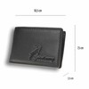 hodalump Men's Genuine Leather Small Wallet - Small Wallet/Wallet/Wallet/Wallet, black,