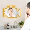 Vveikea Check Engine Light Neon Mirror Dimmable Garage Neon Signs