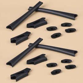 DROGO Replacement Nose Pads & Earsocks Rubber Kits for Oakley Flak Jacket XLJ/Flak Jacket Sunglasses