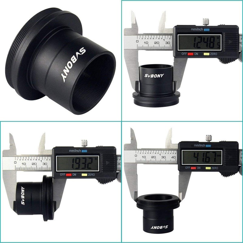 SVBONY T2 T-Ring Adapter and T Adapter for Canon EOS