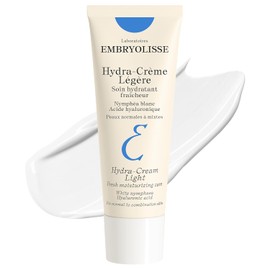 Embryolisse Hydra-Cream - Hidratante ligero, crema refrescante en gel con ácido hialurónico y extracto de lirio de agua blanca, para piel normal a mixta, 1.35 onzas líquidas