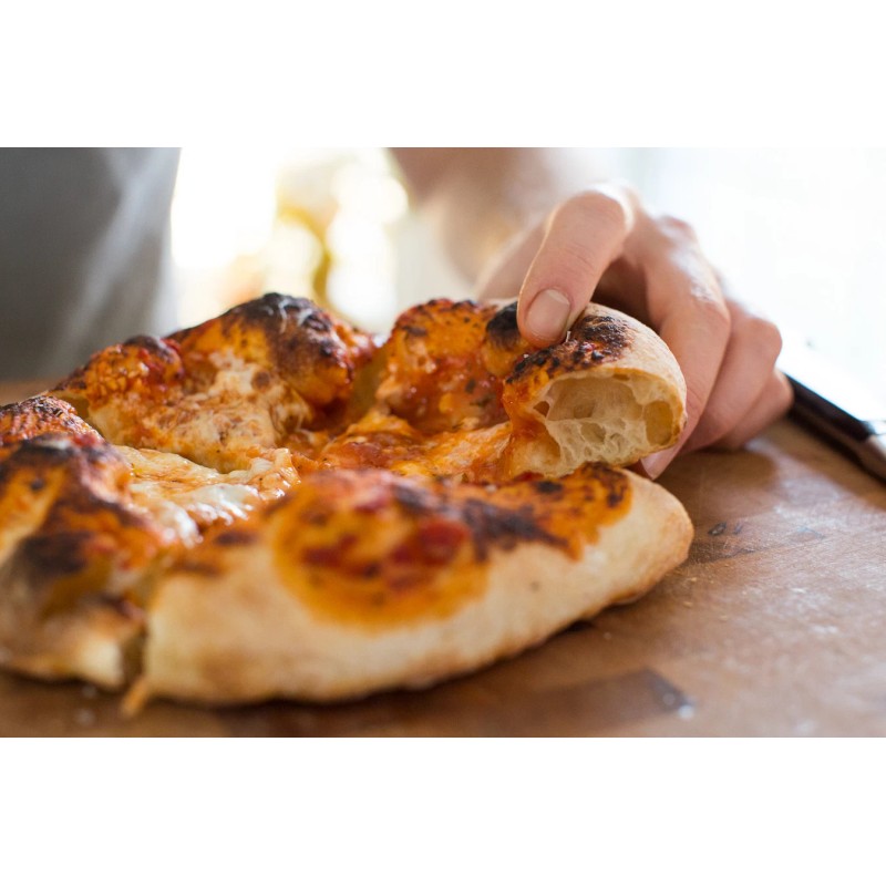 "Handmade" 1/4" Steel Pizza Baking Plate, 1/4" x 12" x