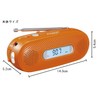 Panasonic RF-TJ20-D FM-AM 2-Band Receiver, Orange