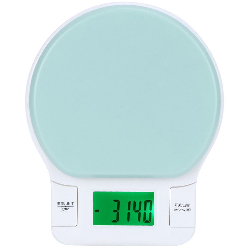 Kitchen Electronic Scale Portable LCD Display Food Weighing Measurement Scale