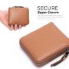 Alldaily RFID Blocking Wallets for Men with Zipper Bifold RFID