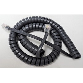 3 X Avaya 7 Ft. Gray Handset Cord for Avaya IP/Digital Phones