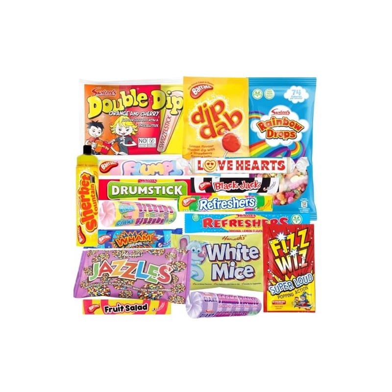 Retro Sweet Shop Favourites Box