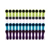 48 Clothes Pegs Soft Grip Soft Touch Soft Touch (Green,