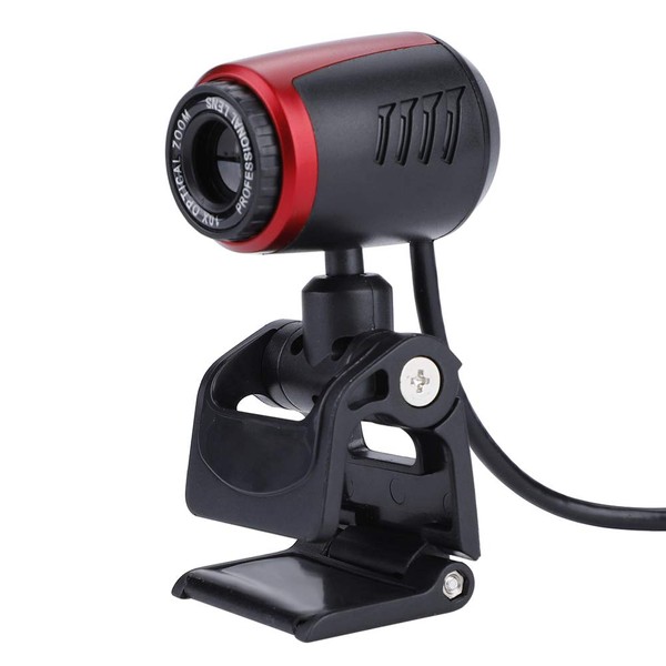 PC Webcam for Streaming HD,USB2.0 Clip-on Laptop Camera Built-in Microphone,Left