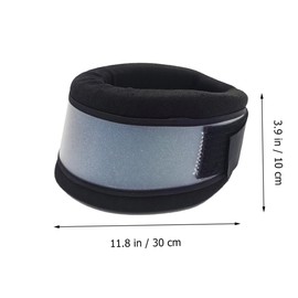 COLLBATH 1pc Cervical Support Neck Brace Collar Comfortable Design for Neck for Sleeping and Daily Use Black