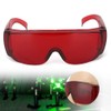Lazmin112 Laser Safety Glasses with 80% Light Filtering, Reduces the