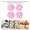 PUENTE 4pcs 70x42mm Skateboard Wheels 80A Longboard Cruiser Wheels Replacement