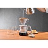 HARIO V60 Coffee Server 02 Set, Pale Gray, 1-4 Cups,
