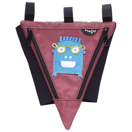 PunkinFutz PunkinPie Accessible Bag, Pink with Zuggey Patch