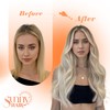 Sunny I Tip Hair Extensions Human Hair Ombre Blonde I