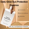Tinted Sunscreen for Face SPF40| Korean Moisturising Fluid with SPF
