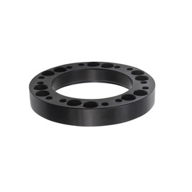 HARIFOGER Black 12.5mm 1/2'' Steering Wheel Adapter Spacer Elevator Compatible with MOMO OMP to NARDI Hub