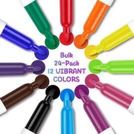 SFAIH Dry Erase Markers Fine tip 12 Colors, 12 Pack (1 Dozen) Low Odor Whiteboard Markers for Classroom, Homeschool, Non-Toxic Gift for Kids, Travel Drawing, Learning to Write, Reusable Art Supplies