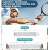 HiRui 2-Pack High-Elastic Wrist Support Straps Wrist Compression Bandage -
