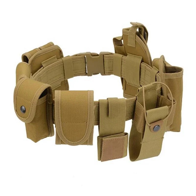 Tactical Duty Belt Set for Gear Organization – Adjustable Nylon