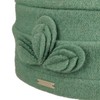 Seeberger Classic Plain Wool Hat for Women, Green