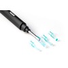 Lifenaxx Wi-Fi Otoscope with Spoons for Earwax Removal, Equipped with