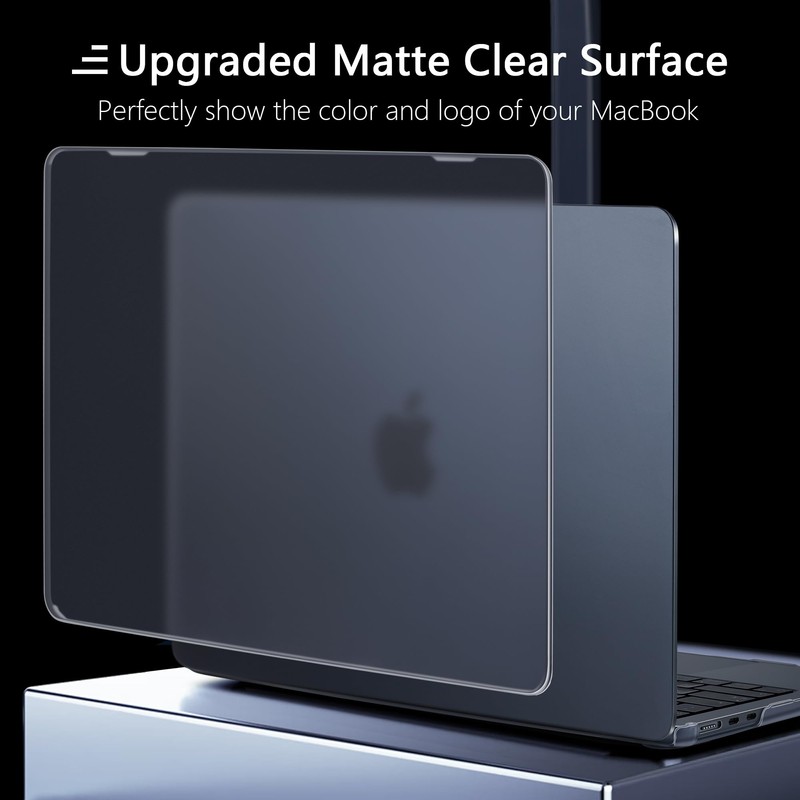 MEEgoodo for MacBook Air M3 M2 13.6 inch Case 2024