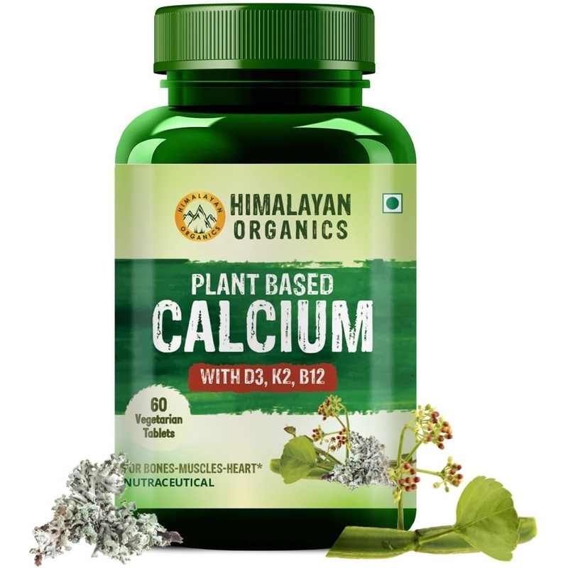 Plant Based Calcium 650mg Supplement for Better Absorption |