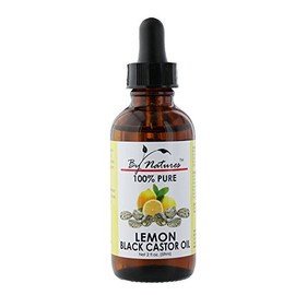 By Natures - LEMON Black Castor Oils 100% pure 2oz