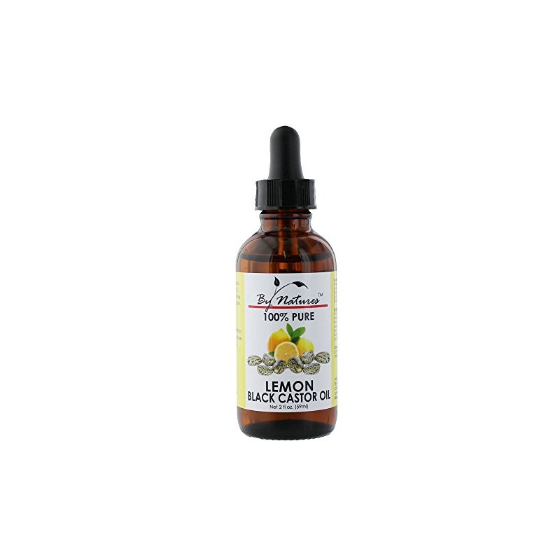By Natures - LEMON Black Castor Oils 100% pure 2oz